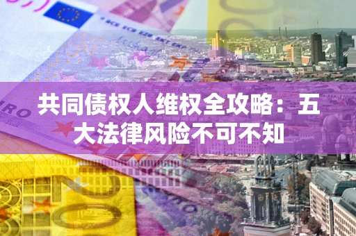 武汉共同债权人维权全攻略：五大法律风险不可不知