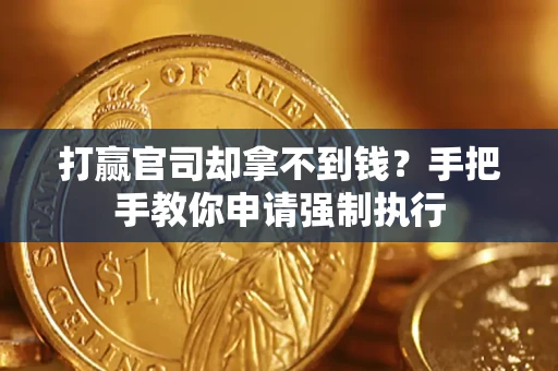 武汉打赢官司却拿不到钱？手把手教你申请强制执行