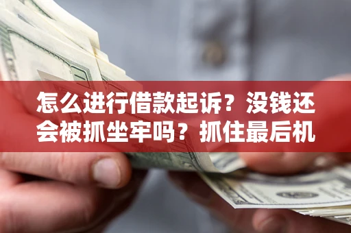 武汉怎么进行借款起诉？没钱还会被抓坐牢吗？抓住最后机会！