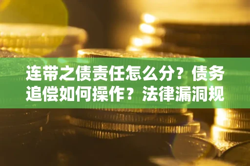 武汉连带之债责任怎么分？债务追偿如何操作？法律漏洞规避指南