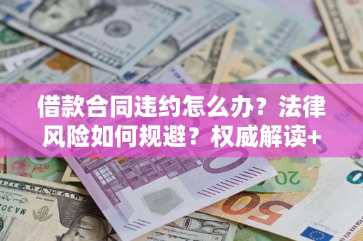 武汉借款合同违约怎么办？法律风险如何规避？权威解读+实用指南