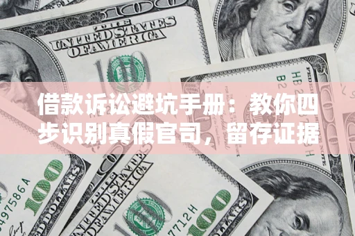 武汉借款诉讼避坑手册：教你四步识别真假官司，留存证据不踩雷