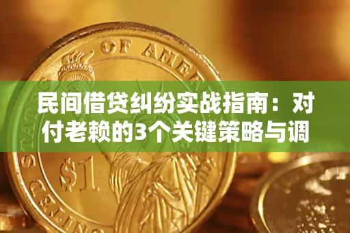武汉民间借贷纠纷实战指南：对付老赖的3个关键策略与调解盲区解析