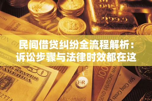 武汉民间借贷纠纷全流程解析：诉讼步骤与法律时效都在这儿了