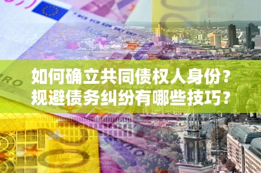武汉如何确立共同债权人身份？规避债务纠纷有哪些技巧？