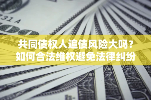 武汉共同债权人追债风险大吗?如何合法维权避免法律纠纷? 武汉共同债权人追债风险大吗?如何合法维权避免法律纠纷?